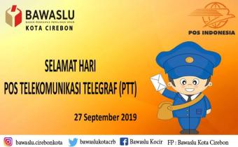 SELAMAT HARI POS TELEKOMUNIKASI TELEGRAF