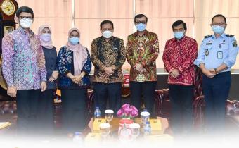 BAWASLU MELAKUKAN KOORDINASI DENGAN KEMENTERIAN HUKUM DAN HAM (KEMENKUMHAM)