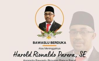 TURUT BERDUKA CITA ATAS MENINGGALNYA HAROLD RIONALDO PARERA