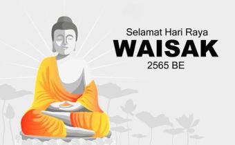 SELAMAT HARI WAISAK 2565 BE