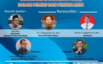 Selasa Nanti Bawaslu Gelar Webinar Sultan