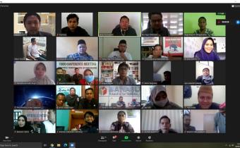 VIDEO CONFERENCE ACARA SOSIALISASI RISET EVALUASI PELAKSANAAN PILKADA 2015-2018, UNTUK 27 KAB/KOTA DI JAWA BARAT