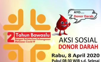 AYO DONOR DARAH DI KANTOR BAWASLU KOTA CIREBON