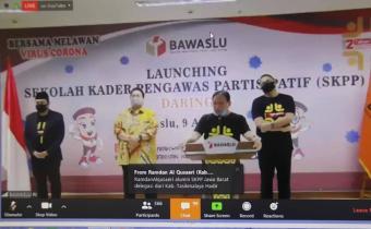 LAUNCHNG SKPP DARING OLEH KETUA BAWASLU RI