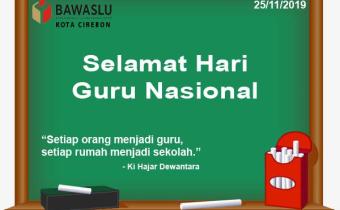 SELAMAT HARI GURU NASIONAL