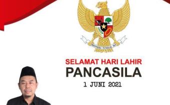H. MASDURI, S.Sos., M.M. MENGUCAPKAN SELAMAT HARI LAHIR PANCASILA