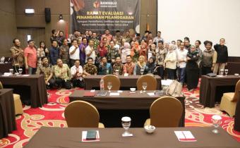 Rapat Evaluasi Penanganan Pelanggaran Tahapan Pendaftaran, Verifikasi dan Penetapan Parpol Peserta Pemilu Tahun 2024