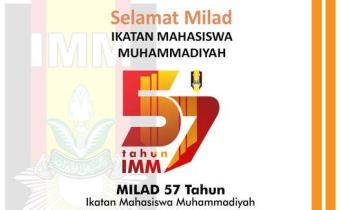 SELAMAT MILAD IKATAN MAHASISWA MUHAMMADIYAH