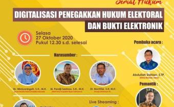 DIGITALISASI PENEGAKKAN HUKUM ELEKTORAL DAN BUKTI ELEKTRONIK