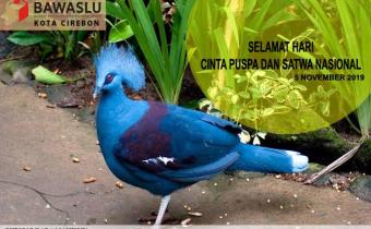 SELAMAT HARI CINTA PUSPA DAN SATWA NASIONAL