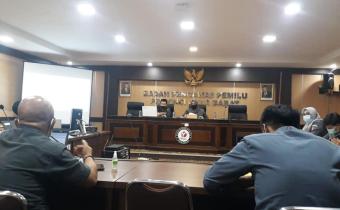 RAPAT KERJA KOMPILASI DATA HASIL PELAKSANAAN INVENTARISASI BMN PADA BAWASLU KABUPATEN/KOTA SE-PROVINSI JAWA BARAT TAHUN 2021