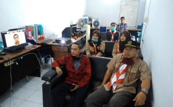 PEMBUKAAN DIKLATSAR SAKA ADHYASTA OEMILU TINGKAT JAWA BARAT TAHUN 2020