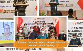 BAWASLU MELUNCURKAN SISTEM JARINGAN INFORMASI (SI JARI) HUBUNGAN ANTAR LEMBAGA