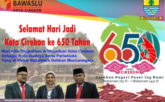 SELAMAT HARI JADI KOTA CIREBON KE 650 TAHUN