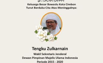 TURUT BERDUKA CITA  ATAS MENINGGALNYA TENGKU ZULKARNAIN