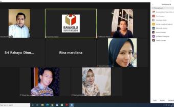 WORK FROM HOME BAWASLU KOTA CIREBON, 16 NOVEMBER 2020