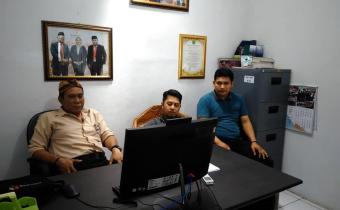 VIDEO CONFERENCE DENGAN BAWASLU JABAR MENGENAI DAFTAR PEMILIH BERKELANJUTANN