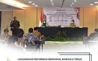 SALAH SATU SYARAT PENGAJUAN ZONA INTEGRITAS BAWASLU