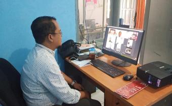 RAPAT PLENO REKAPITULASI DAFTAR PEMILIH BERKELANJUTAN TAHUN 2020 PERIODE BULAN JUNI VIA ZOOM