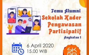 VIDEO CONFERENCE DENGAN ALUMNI SKPP ANGKATAN 1 SEJAWA BARAT