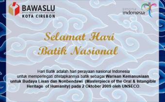 SELAMAT HARI BATIK NASIONAL