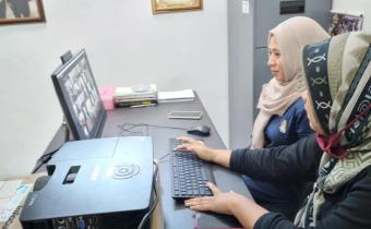 BAWASLU KOTA CIREBON MENGIKUTI HALAL BIHALAL KELUARGA BESAR BAWASLU SE-JAWA BARAT SECARA ONLINE