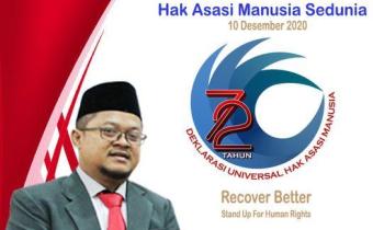 KETUA BAWASLU KOTA CIREBON MENGUCAPKAN SELAMAT HARI HAK ASASI MANUSIA