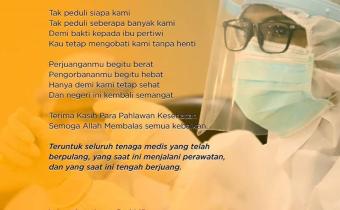 TERIMAKASIH PARA PAHLAWAN KESEHATAN