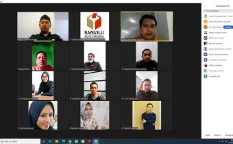 WORK FROM HOME BAWASLU KOTA CIREBON, 10 NOVEMBER 2020