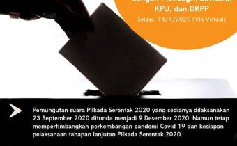 TANGGAL 9 DESEMBER 2020 PILKADA AKAN DIGELAR