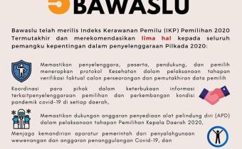 5 REKOMENDASI BAWASLU