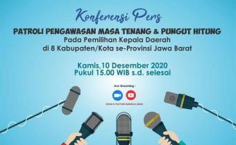 KONFERENSI PERS BAWASLU JABAR