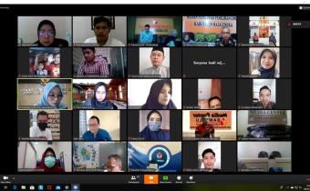 VIDEO CONFERENCE KAYA GAGASAN BERMEDIA SOSIAL
