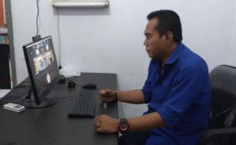 VIDEO CONFERENCE KONFERENSI PERS PATROLI PENGAWASAN MASA TENANG DAN PUNGUT HITUNG