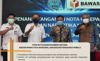 NOTA KESEPAHAMAN BAWASLU DAN BNN