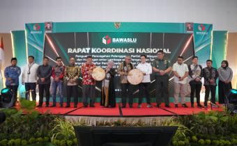 Rakornas Penguatan Pencegahan, Parmas, dan Humas pada Pemilihan Serentak Tahun 2024