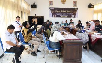 Monitoring dan Supervisi Rapat Pleno Terbuka DPSHP di Kecamatan Kejaksan