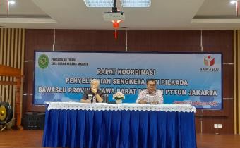 Bawaslu Jabar Gelar Rakor Penyelesaian Sengketa TUN Pilkada di PTTUN Jakarta
