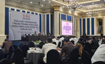 Bawaslu Jabar Evaluasi Penanganan Tindak Pidana Pemilihan di Pilkada Serentak 2024