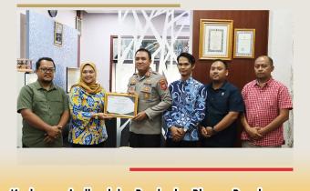Bawaslu Kota Cirebon Apresiasi Polres: Piagam Penghargaan atas Suksesnya Pemilu 2024