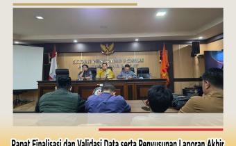 Bawaslu Kota Cirebon Hadiri Rapat Finalisasi Data Penanganan Pelanggaran Pemilihan 2024