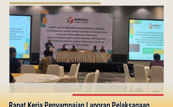 Bawaslu Kota Cirebon Hadiri Rapat Evaluasi dan Persiapan Laporan Hibah Pilkada 2024