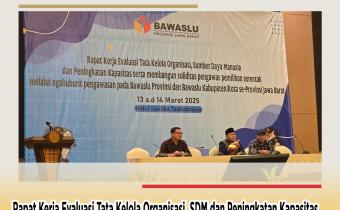 Bawaslu Kota Cirebon Hadiri Rapat Kerja Evaluasi dan Ngabuburit Pengawasan Pemilu