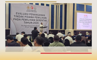 Bawaslu Kota Cirebon Hadiri Rapat Evaluasi Penanganan Tindak Pidana Pemilihan dan Tindak Lanjut Putusan MK