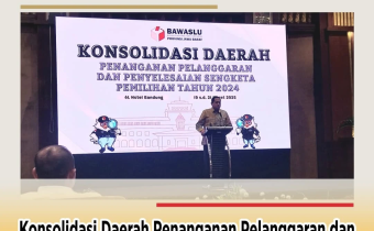 Bawaslu Kota Cirebon Hadiri Konsolidasi Evaluasi Penanganan Pelanggaran dan Sengketa Pemilihan 2024 di Provinsi Jawa Barat