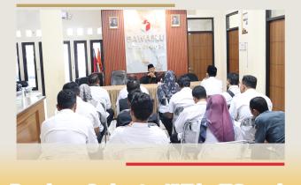 Bawaslu Kota Cirebon Rayakan HUT ke-17 Bawaslu RI dengan Tasyakuran Bersama
