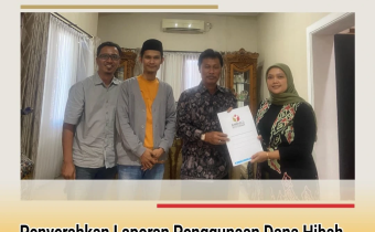 Bawaslu Kota Cirebon Serahkan Laporan Penggunaan Dana Hibah ke Wali Kota