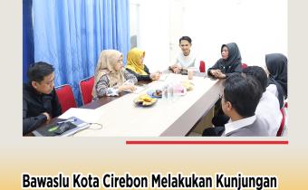 Bawaslu Kota Cirebon Koordinasi dengan Disdukcapil untuk Persiapan PDPB Triwulan II 2025