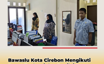 Bawaslu Kota Cirebon Hadiri Rapat Evaluasi Kinerja CPNS Bawaslu se-Jawa Barat