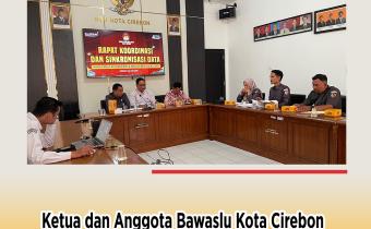 Bawaslu Kota Cirebon Hadiri Rakor Pemutakhiran Data Pemilih Berkelanjutan